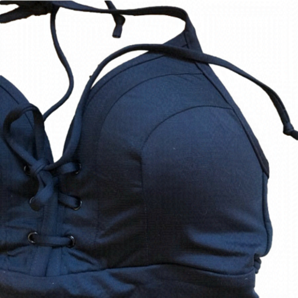 NIP tuck black one piece swim suit.  Size 6/8.